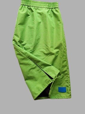 SUNNEI Lime Checkered midi skirt size S/M made in Italy